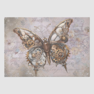 Steampunk Butterfly Tissue Paper