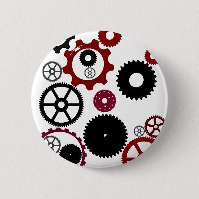 Steampunk Button (Front)