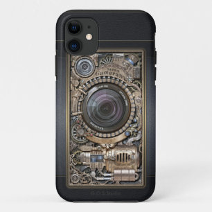 Steampunk Camera #1 by G.O.S.Studio. iPhone 11 Case