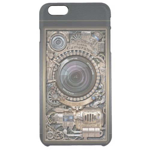 Steampunk Camera 1 by GOSStudio Clear iPhone 6 Plus Case