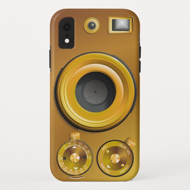 Steampunk Camera Case-Mate iPhone Case (Back)