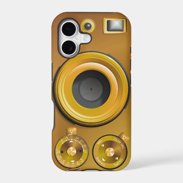 Steampunk Camera Case-Mate iPhone Case (Back)