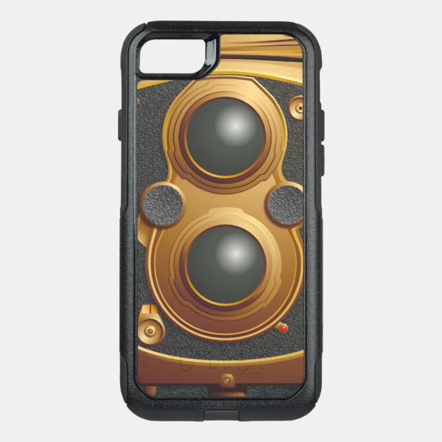 Steampunk Camera... Otterbox iPhone Case (Back)