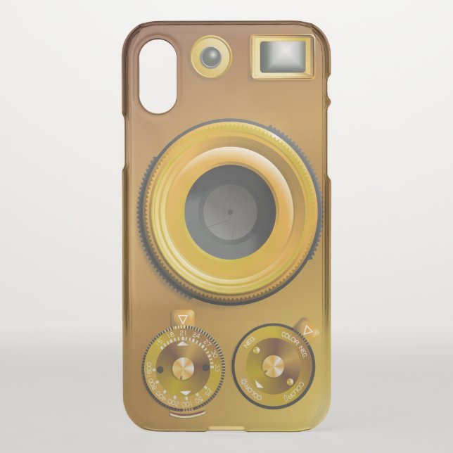 Steampunk Camera Uncommon iPhone Case (Back)