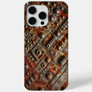 Steampunk Camo, Camouflage iPhone 15 Pro Max Case