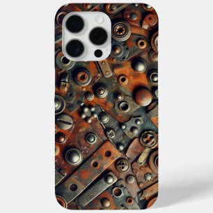Steampunk Camo, Camouflage iPhone 15 Pro Max Case