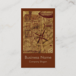 Steampunk Card Design