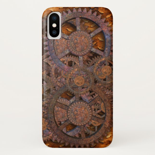 Steampunk Case-Mate iPhone Case (Back)