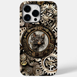 Steampunk Cat Goggles - iPhone X 14 PRO MAX Case- Case-Mate iPhone 14 Pro Max Case