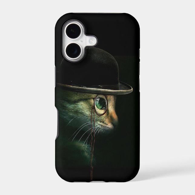 Steampunk Cat Iphone Case (Back)