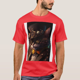 Steampunk Cat T-Shirt