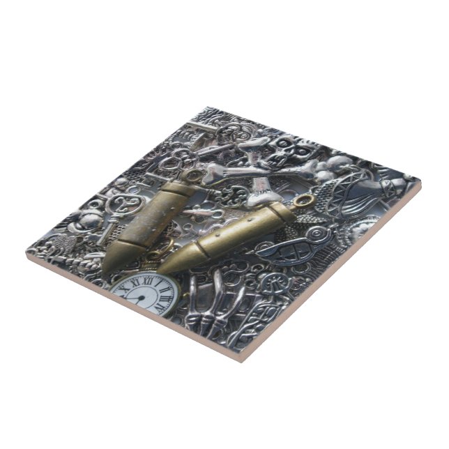 Steampunk charms tile (Side)