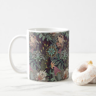 steampunk chintz grape coffee mug