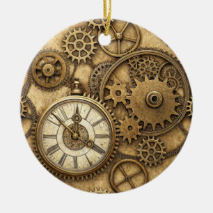 Steampunk Christmas Ornament