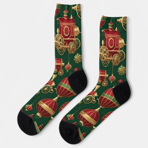 steampunk christmas ornaments socks