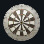 Steampunk Classic Dartboard<br><div class="desc">Old oxidized metal texture print dart board.</div>