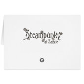 Steampunk Classic Victorian Cards (Back Horizontal)