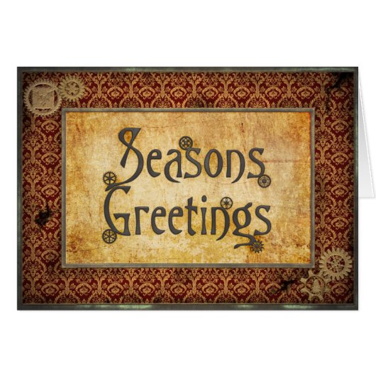 Steampunk Classic Victorian Cards (Front Horizontal)