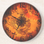 Steampunk Clock Coaster at Zazzle