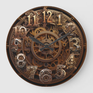 Steampunk Clock (copper)