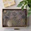 Steampunk Clock Gears Decoupage Tissue Paper | Zazzle