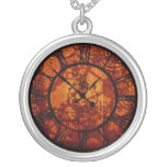 Steampunk Clock Necklace at Zazzle