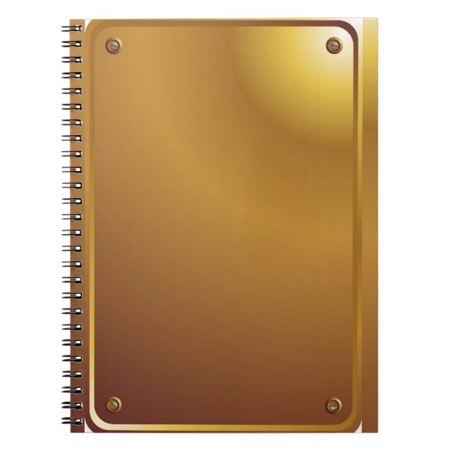 Steampunk clock notebook (Front)