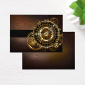 Steampunk clock with antique gears (Desk)