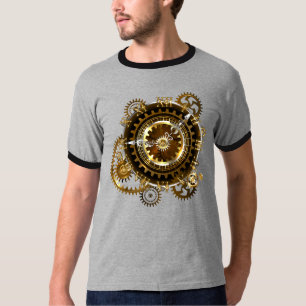 Steampunk clock with antique gears T-Shirt