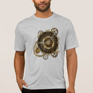 Steampunk clock with antique gears T-Shirt