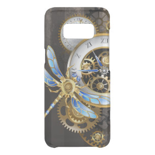 Steampunk Clock with Mechanical Dragonfly Uncommon Samsung Galaxy S8 Case