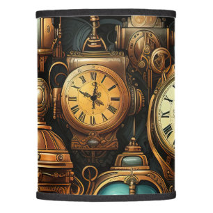 Steampunk Clocks Lamp Shade