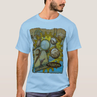Steampunk Clocks Mens Tee Shirt