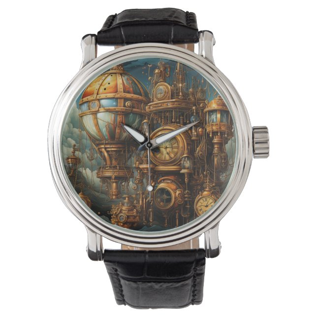 Steampunk Clocks Watch (Front)