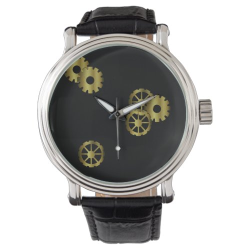 Steampunk Clockwork Men's Watch