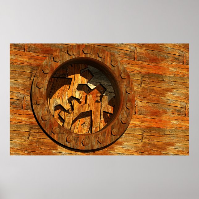 steampunk clockwork  poster (Front)