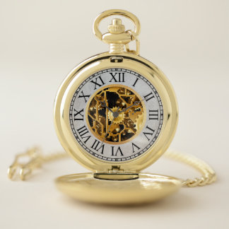 Steampunk Clockworks Pocket Watch