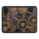 Steampunk Cogs and Wheels Personalised Hitch Cover