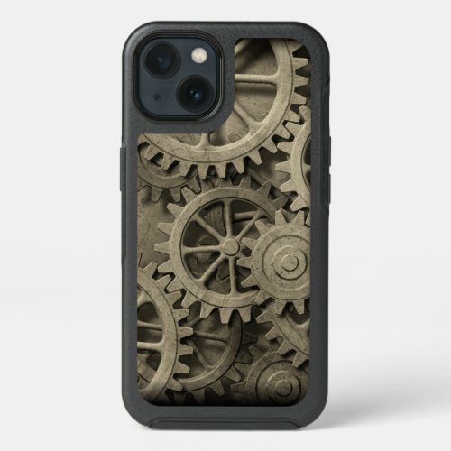 Steampunk Cogwheels iPhone 13 Case