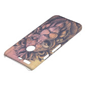 Steampunk Color Gradient Rustic Lion Uncommon Google Pixel Case (Top)