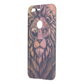 Steampunk Color Gradient Rustic Lion Uncommon Google Pixel Case (Back/Left)