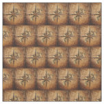 Steampunk Compass Star Fabric