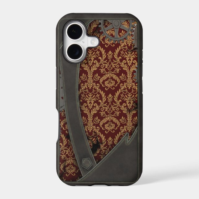 Steampunk Copper Iphone Case (Back)