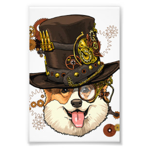 steampunk fox drawing