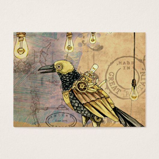 Steampunk Crow (Front)