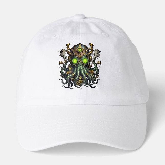 Steampunk Cthulhu monster  Hat (Front)