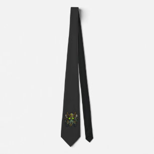 Steampunk Cthulhu monster Neck Tie