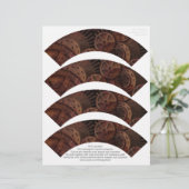 Steampunk Cupcake Wrappers on (Standing Front)