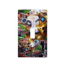 Steampunk Cyber Cow