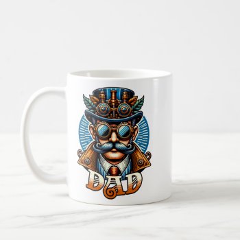 Steampunk Dad Coffee Mug by HolidayBug at Zazzle